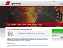 Tablet Screenshot of digitaltuning.ch